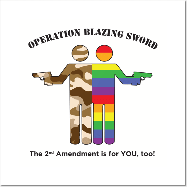 2A is for YOU, too! Wall Art by Operation Blazing Sword